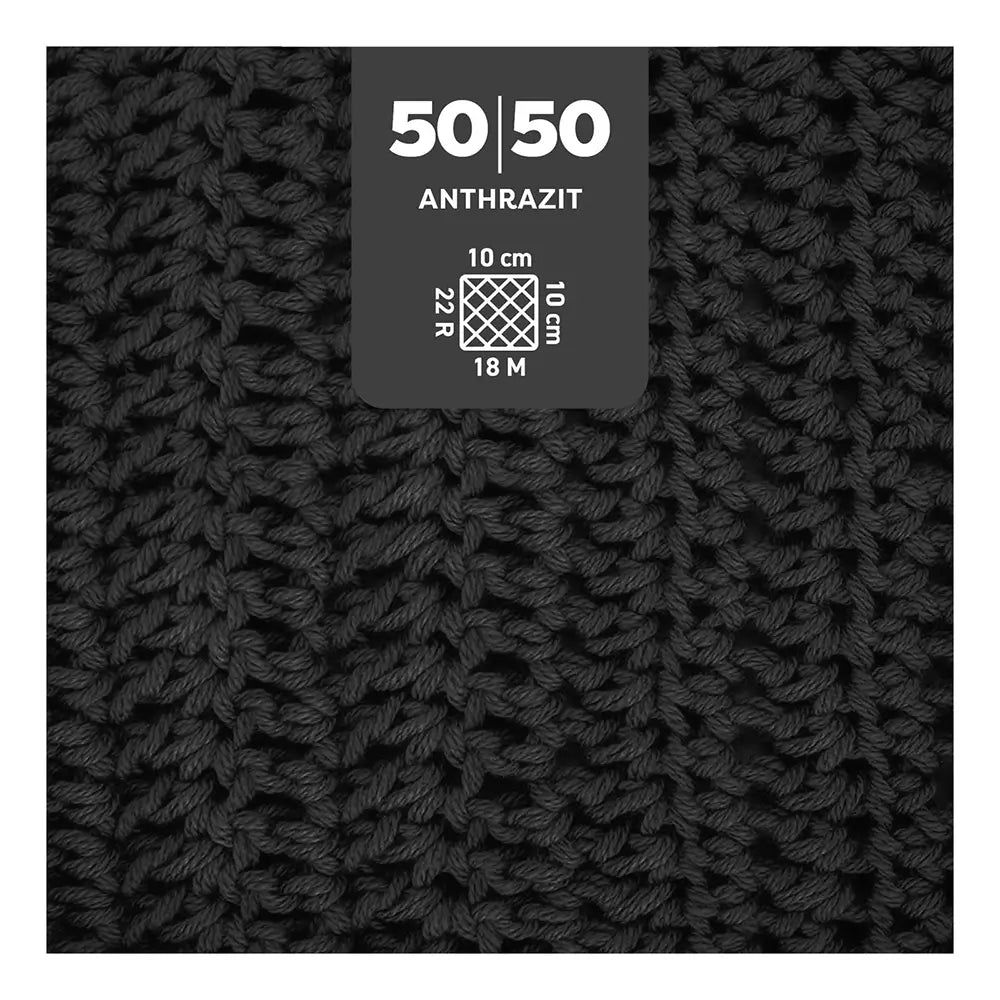 #Farbe_MyBoshi 50|50 | 995 Anthrazit