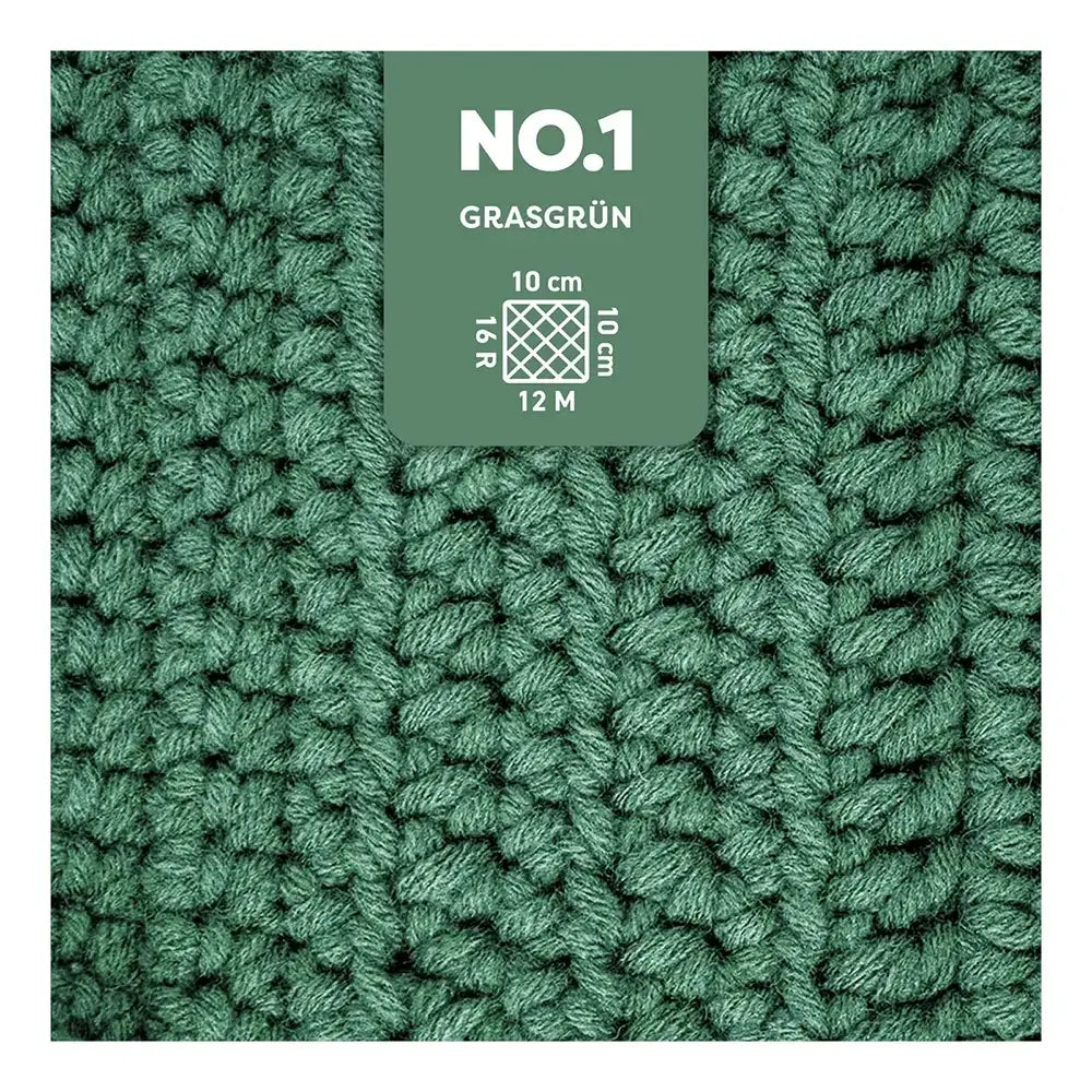 #Farbe_MyBoshi No 1 | 122 Grasgrün