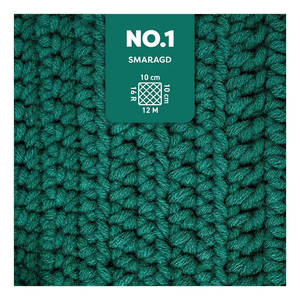 #Farbe_MyBoshi No 1 | 123 Smaragd