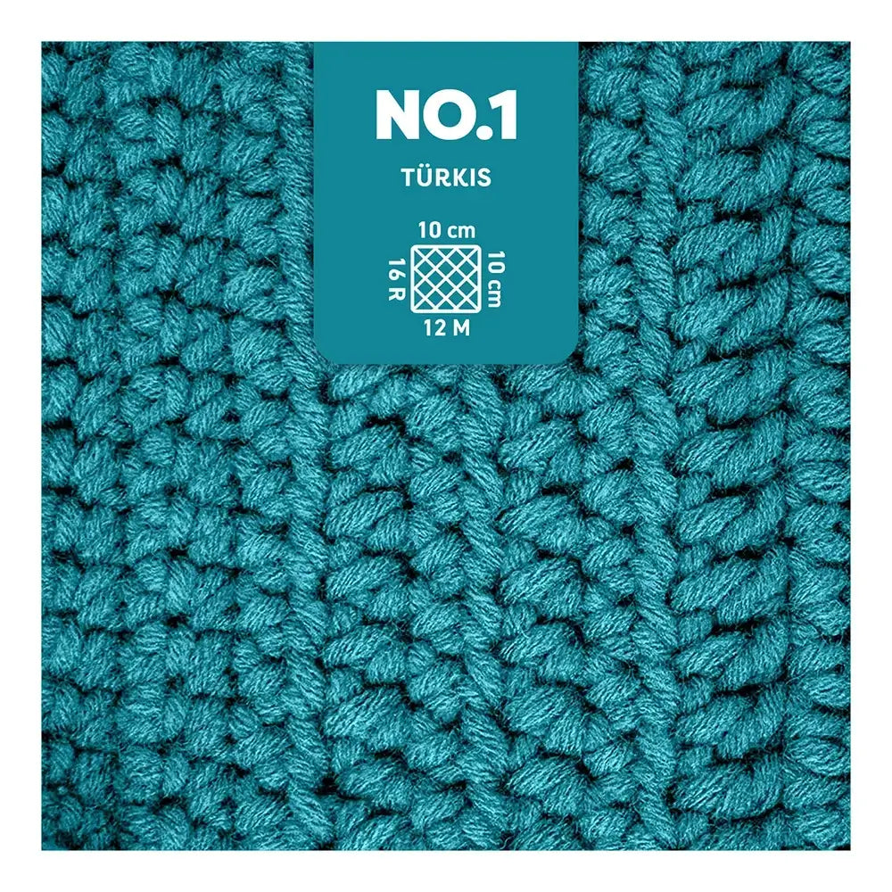 #Farbe_MyBoshi No 1 | 152 Türkis