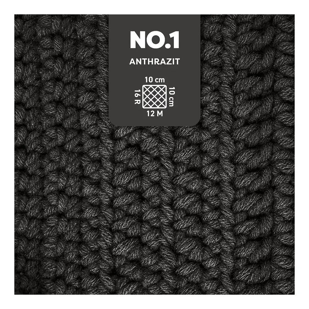 #Farbe_MyBoshi No 1 | 195 Anthrazit