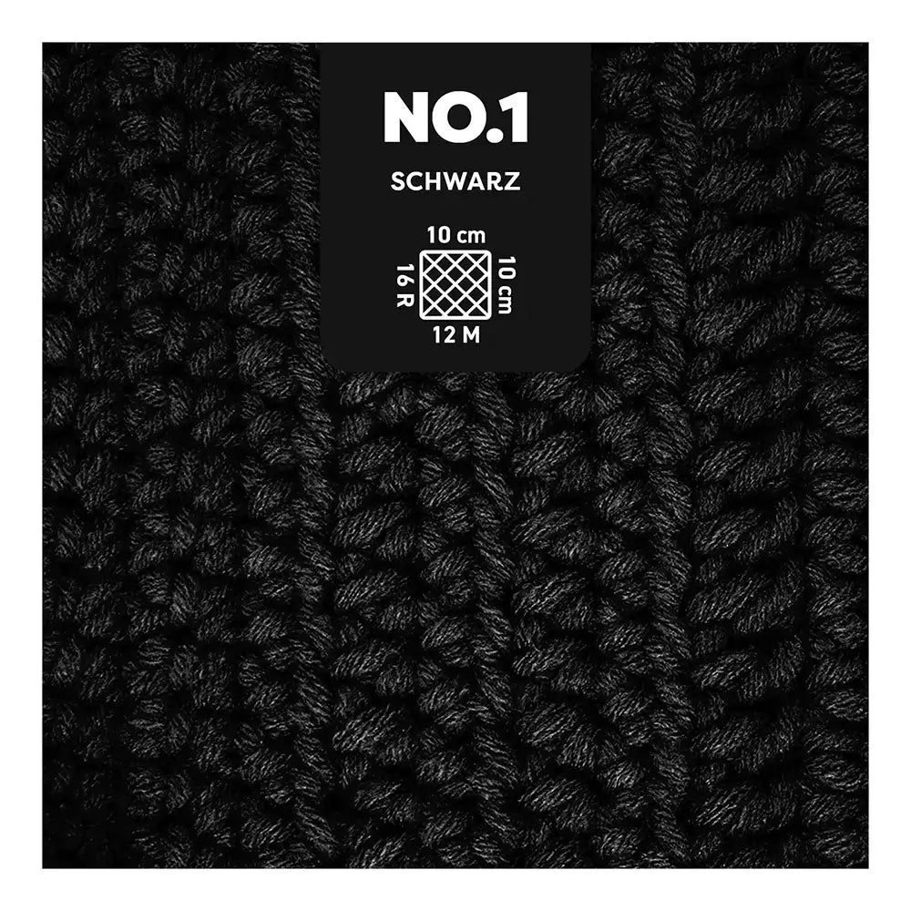 #Farbe_MyBoshi No 1 | 196 Schwarz