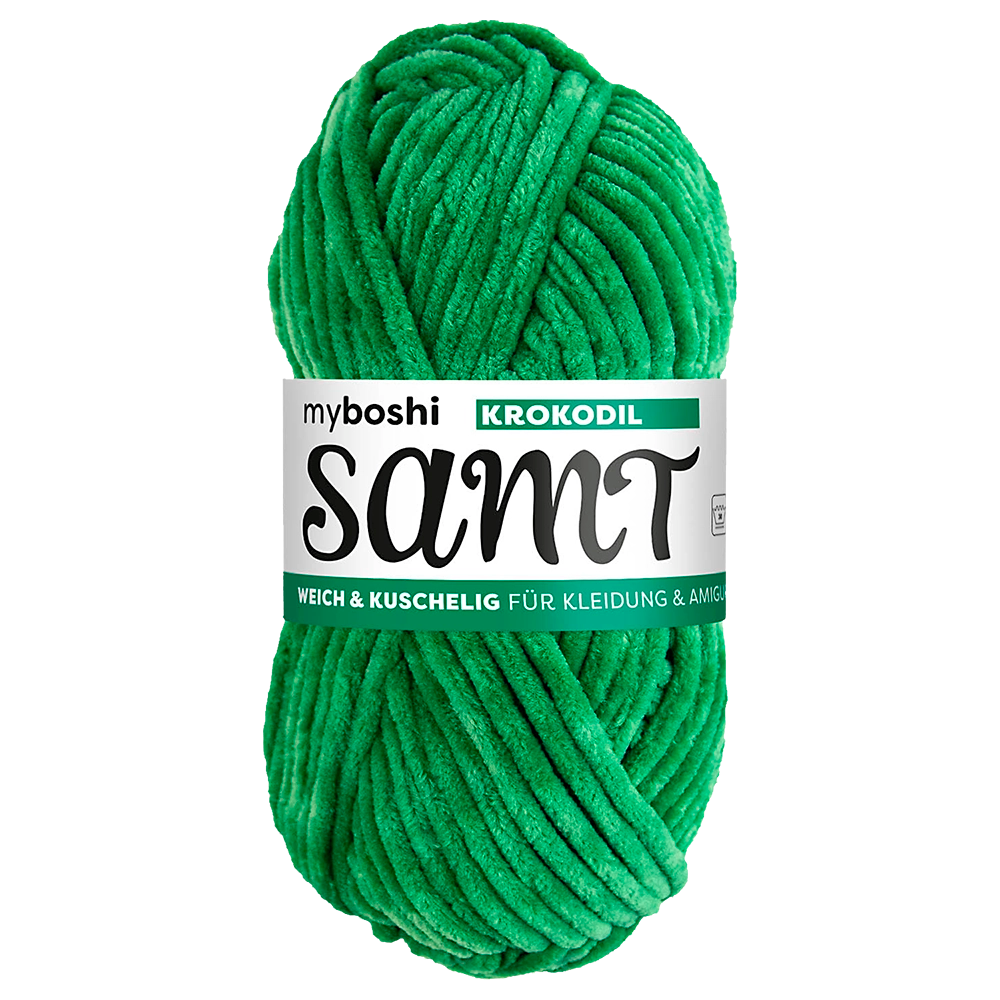 #Farbe_MyBoshi Samt | 822 Krokodil