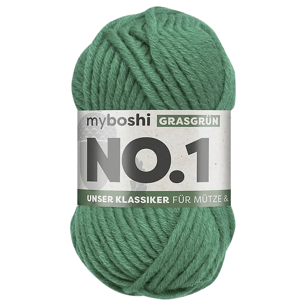 #Farbe_MyBoshi No 1 | 122 Grasgrün