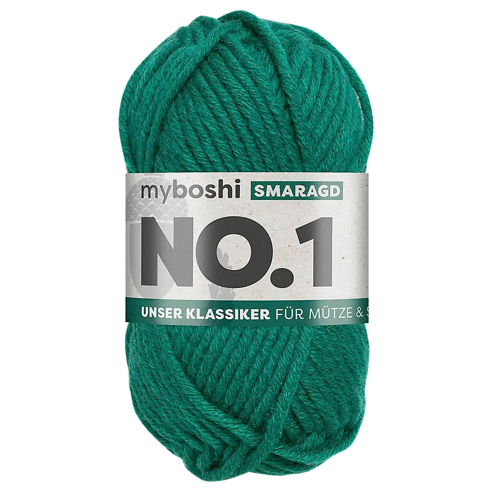 #Farbe_MyBoshi No 1 | 123 Smaragd