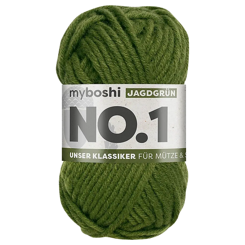 #Farbe_MyBoshi No 1 | 129 Jagdgrün