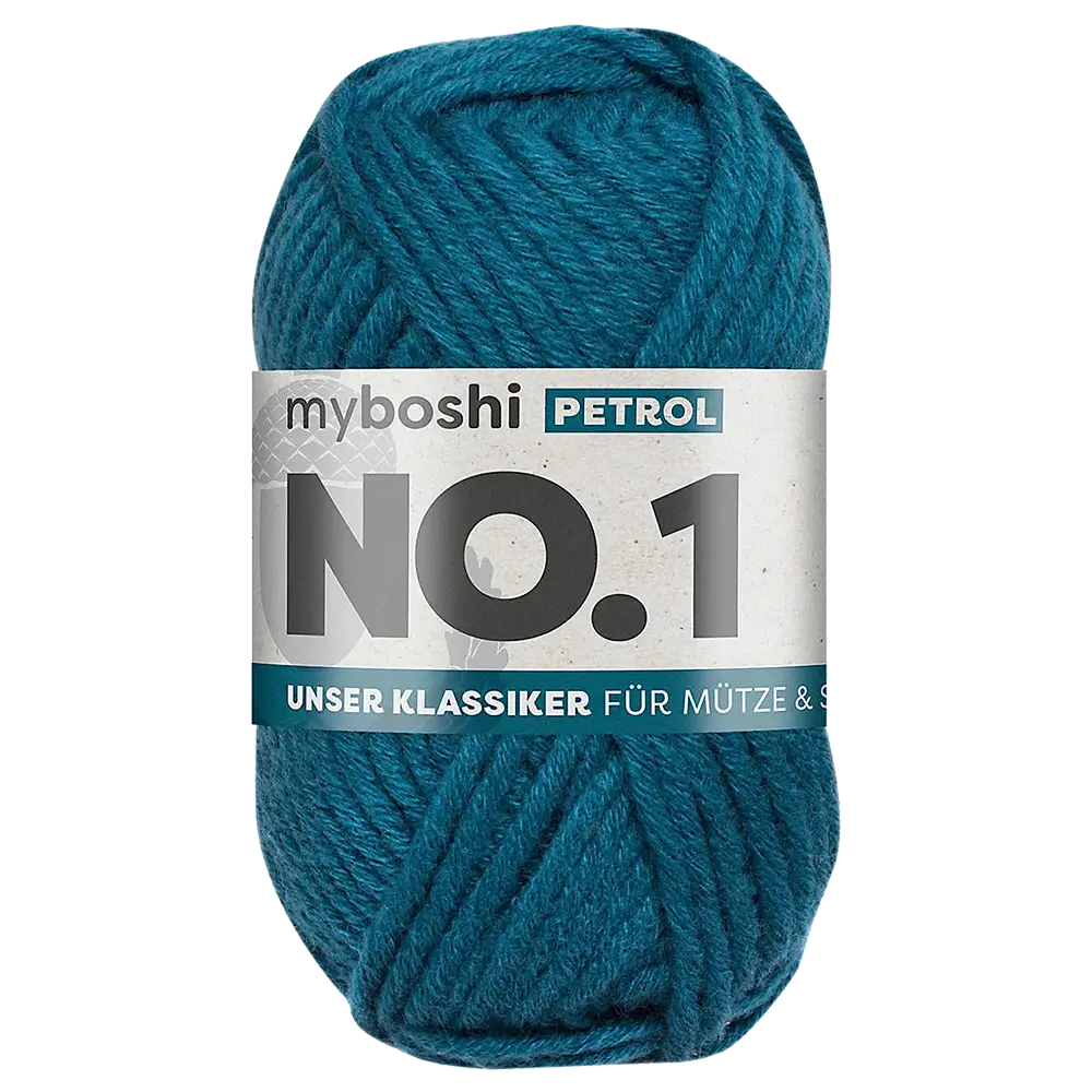 #Farbe_MyBoshi No 1 | 154 Petrol