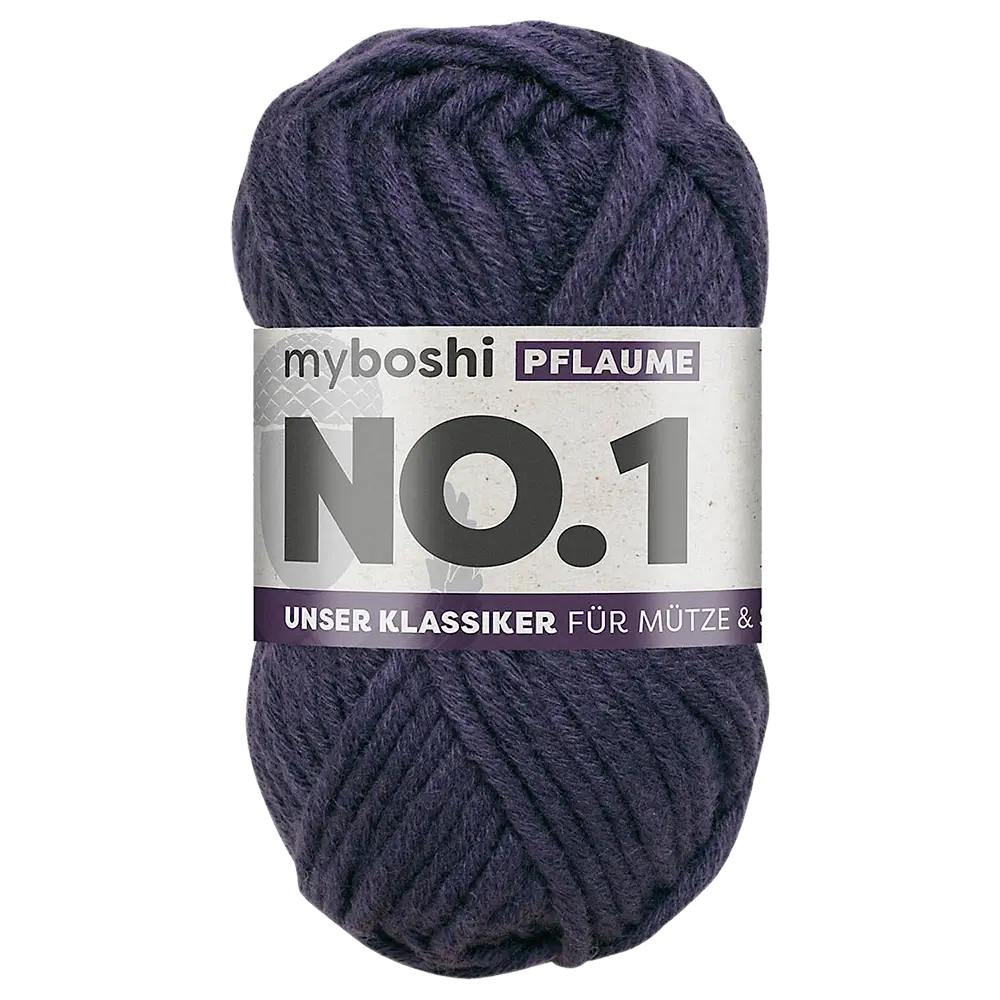 #Farbe_MyBoshi No 1 | 165 Pflaume