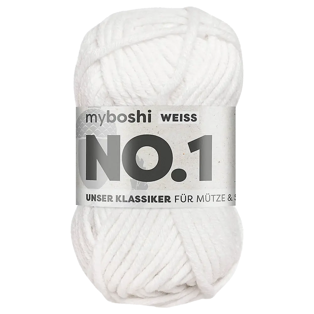 #Farbe_MyBoshi No 1 | 191 Weiß