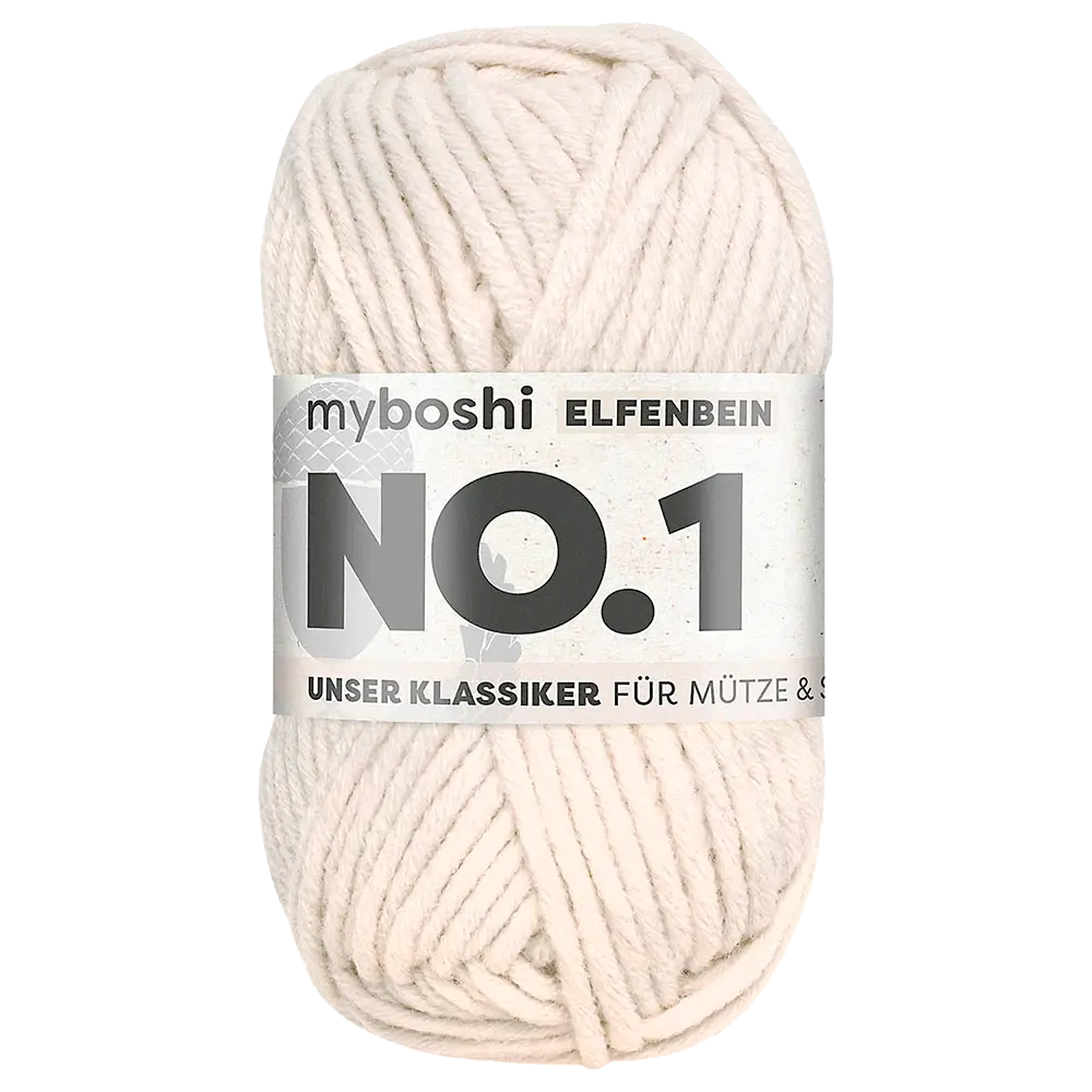#Farbe_MyBoshi No 1 | 192 Elfenbein
