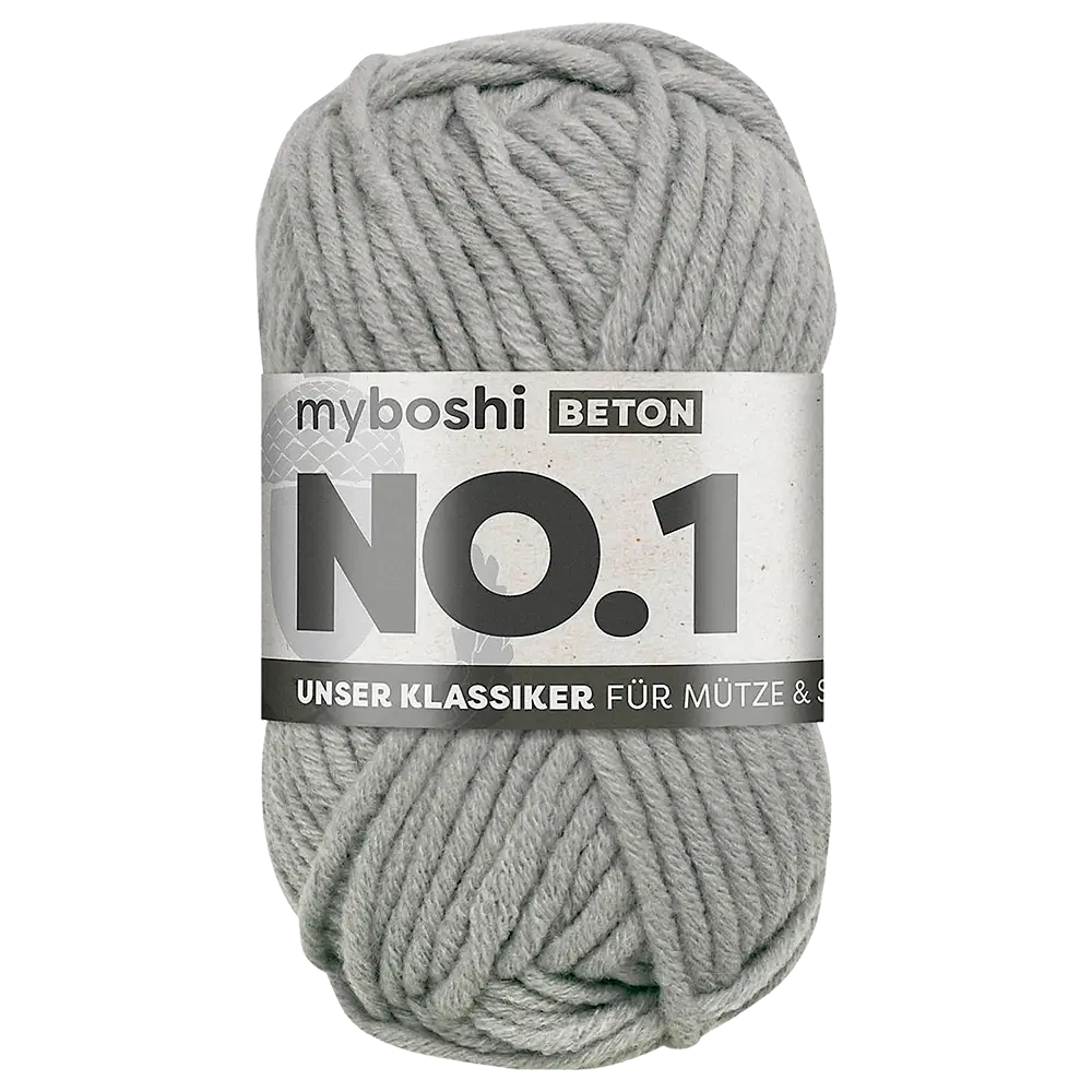 #Farbe_MyBoshi No 1 | 197 Beton