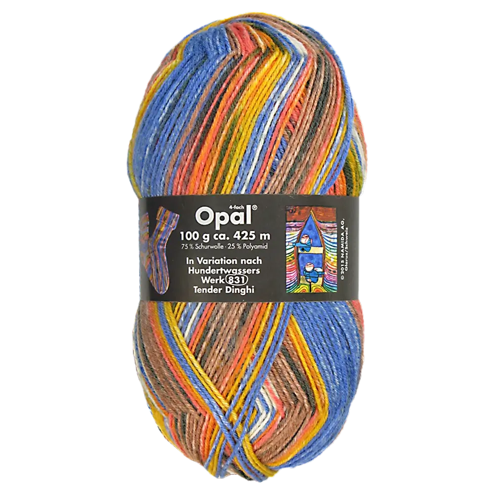#Farbe_Opal Hundertwasser | 2103 Tender Dinghi (831)