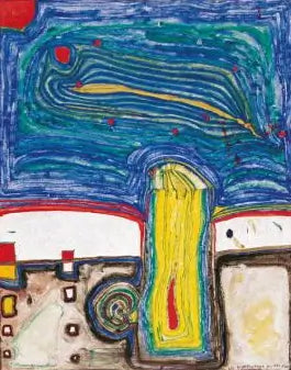 #Farbe_Opal Hundertwasser | 4057 Regenbaum (422)