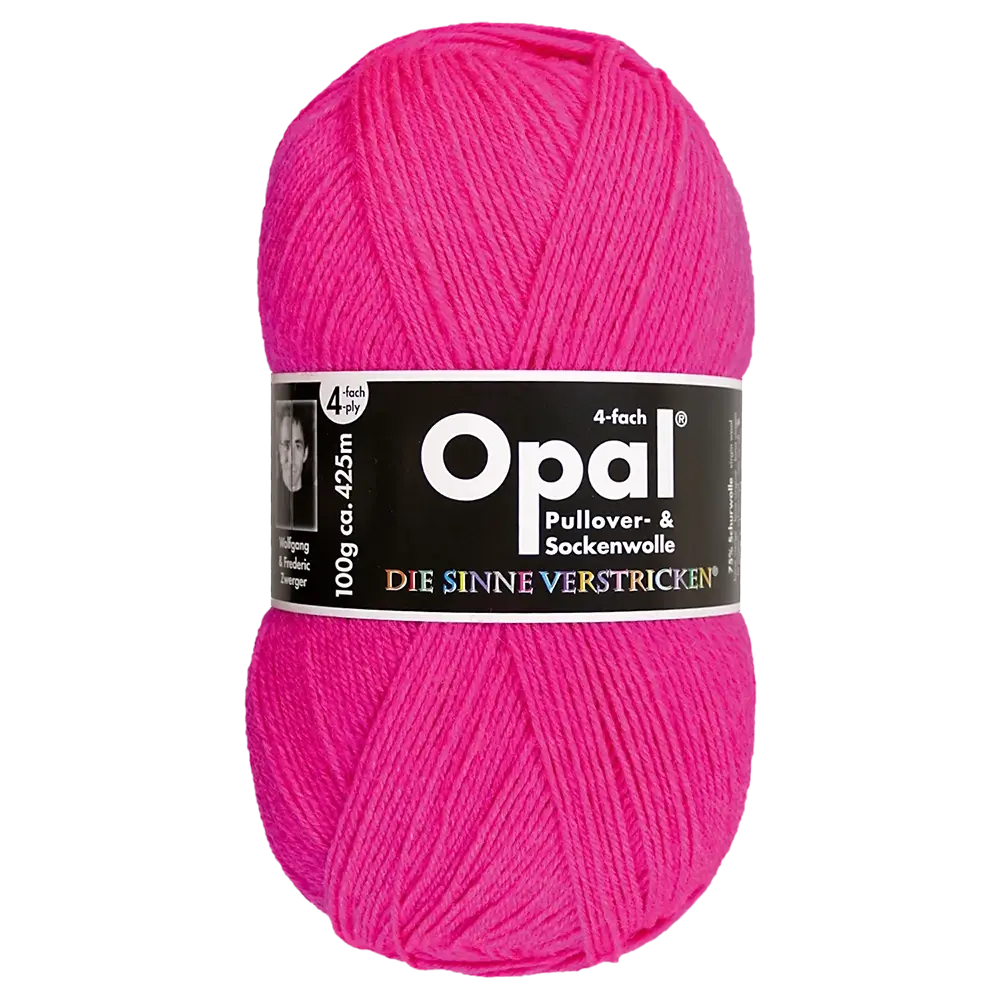 #Farbe_Opal Uni 4-fach | 2010 Neon-Pink
