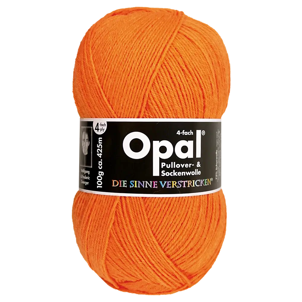 #Farbe_Opal Uni 4-fach | 2013 Neon-Orange