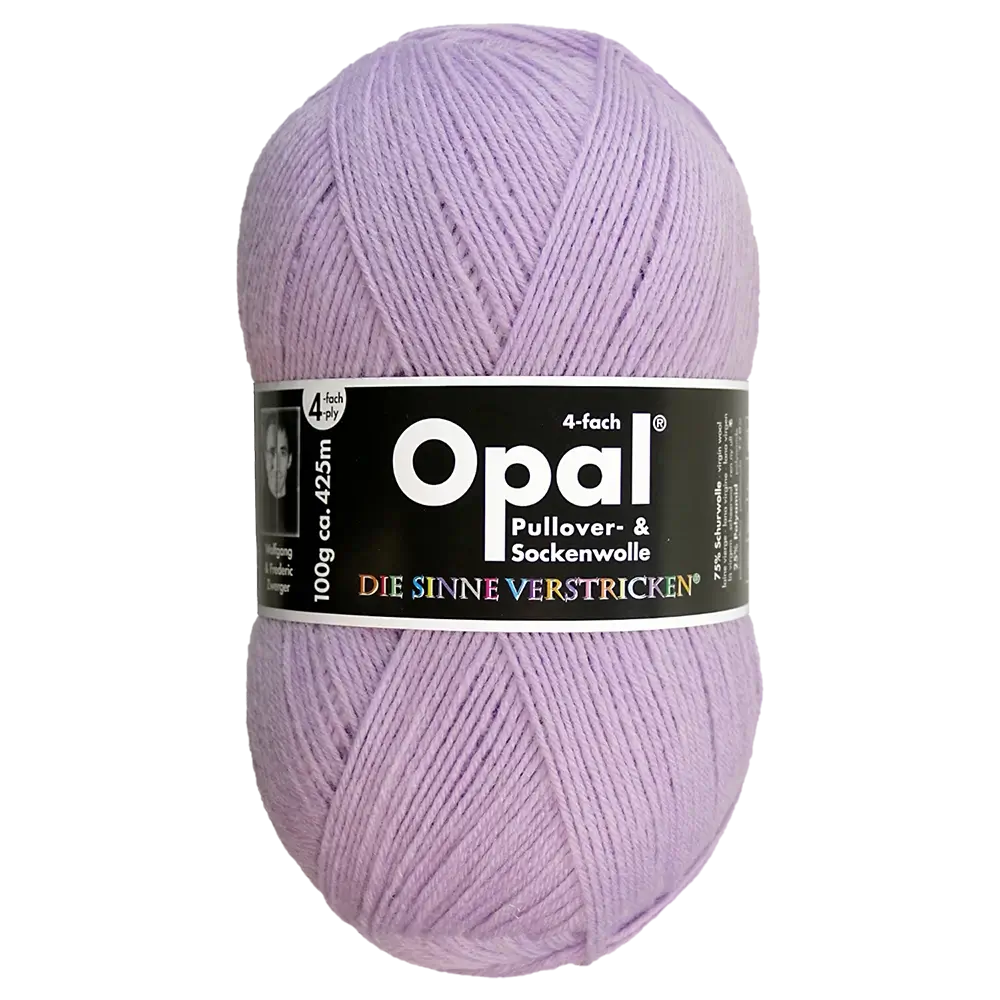 #Farbe_Opal Uni 4-fach | 5186 Flieder