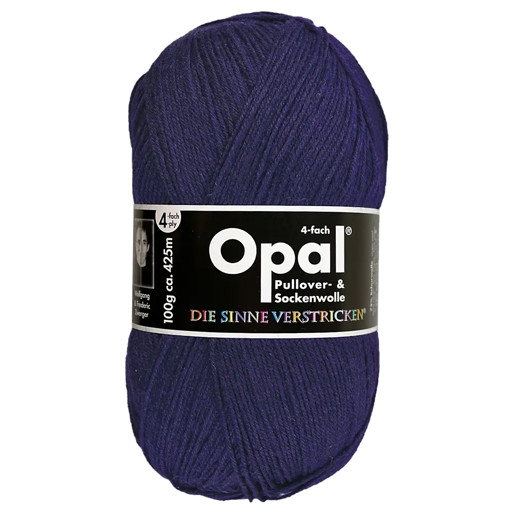 #Farbe_Opal Uni 4-fach | 5190 Marine