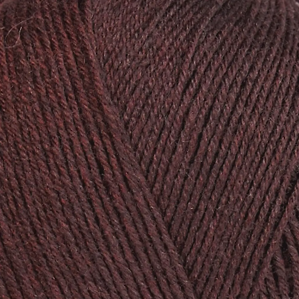 #Farbe_Opal Uni 4-fach | 5192 Dunkelbraun