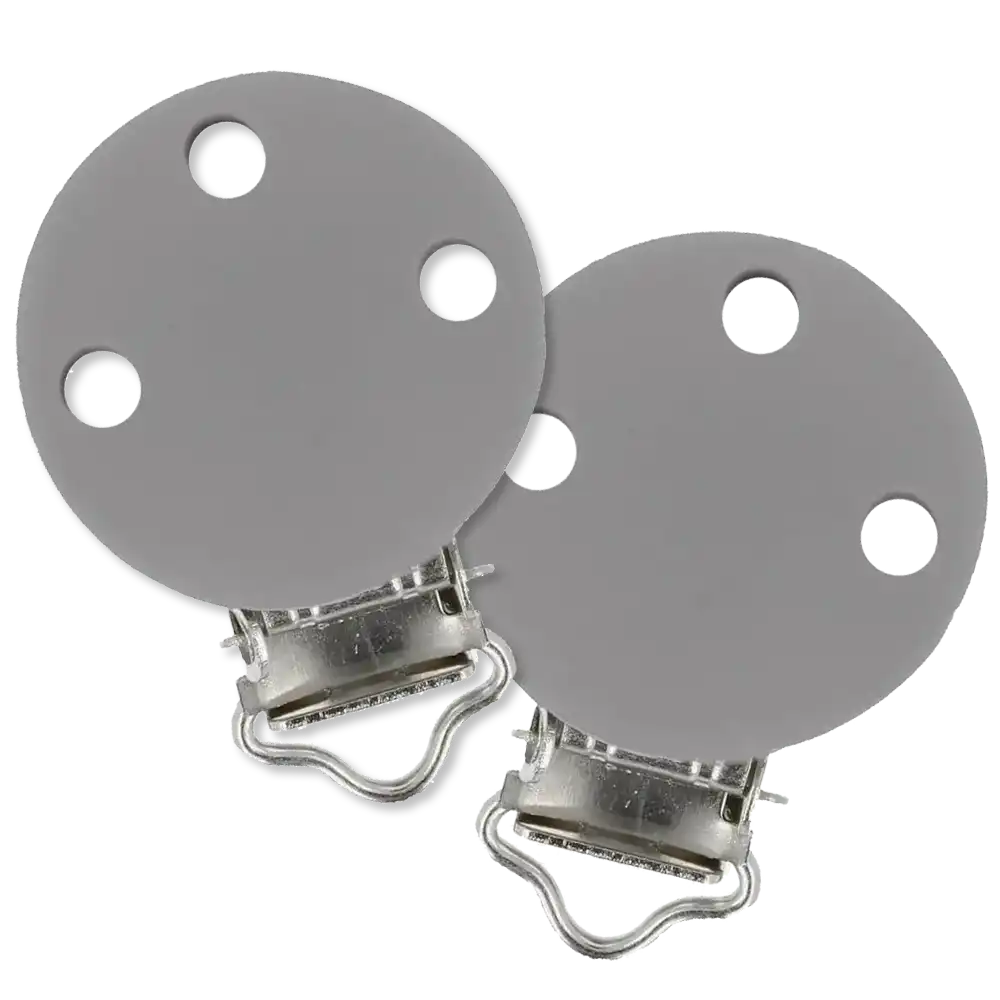 #Farbe_2er Pack / Opry Clip | 002 Grau