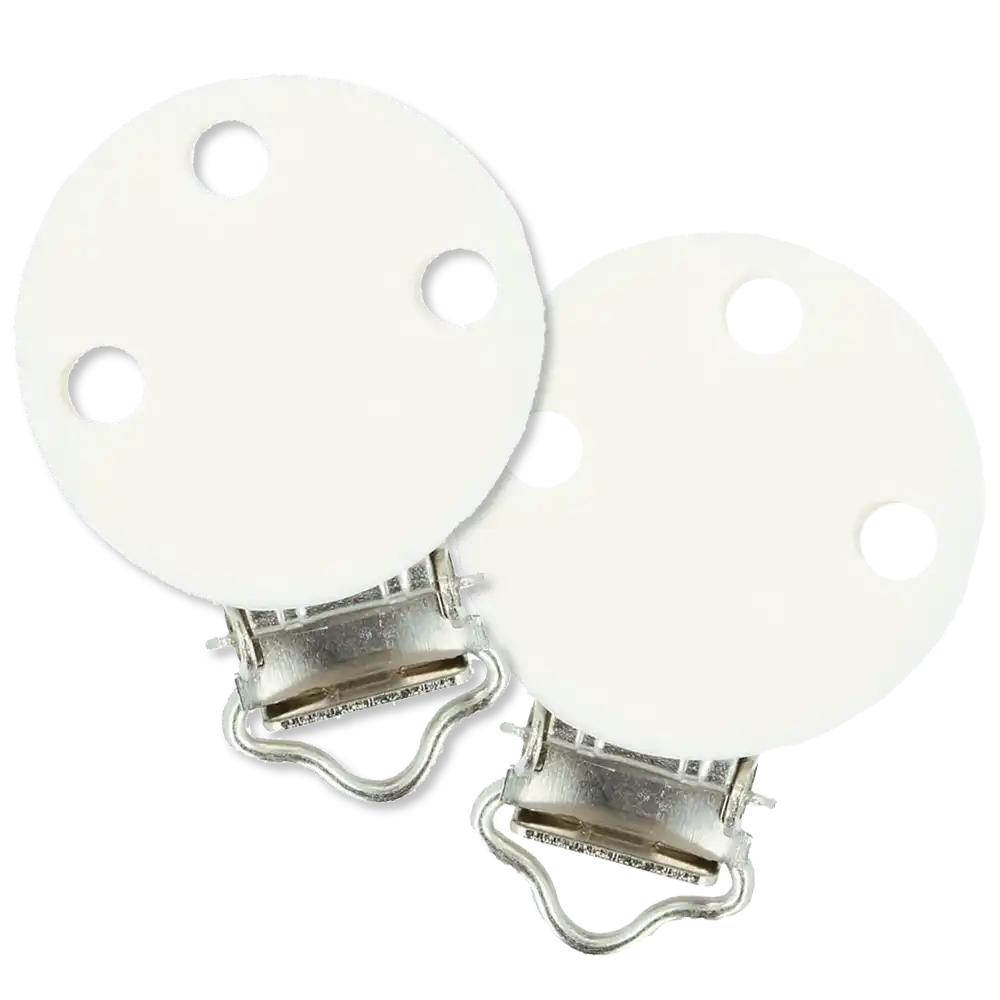 #Farbe_2er Pack / Opry Clip | 009 Weiß