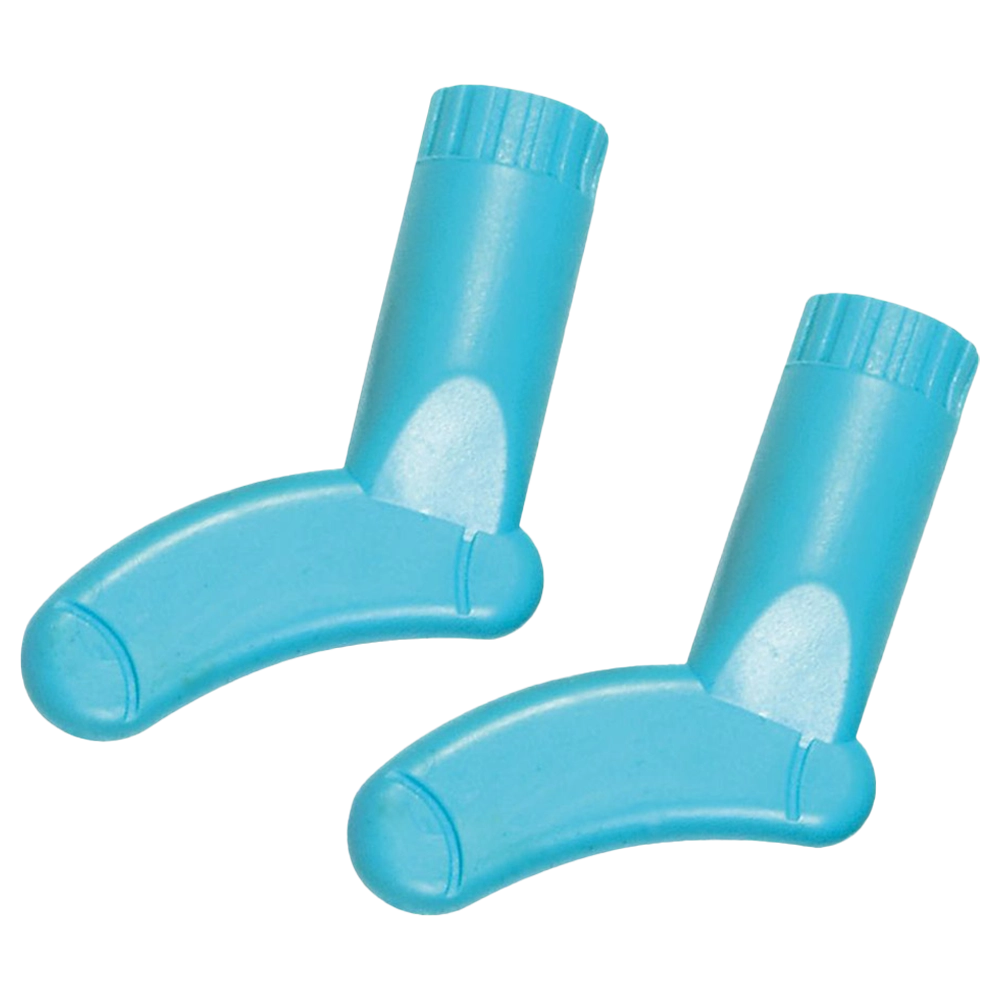 #Größe & Farbe_Pony Maschenstopper Socke | Small Blau