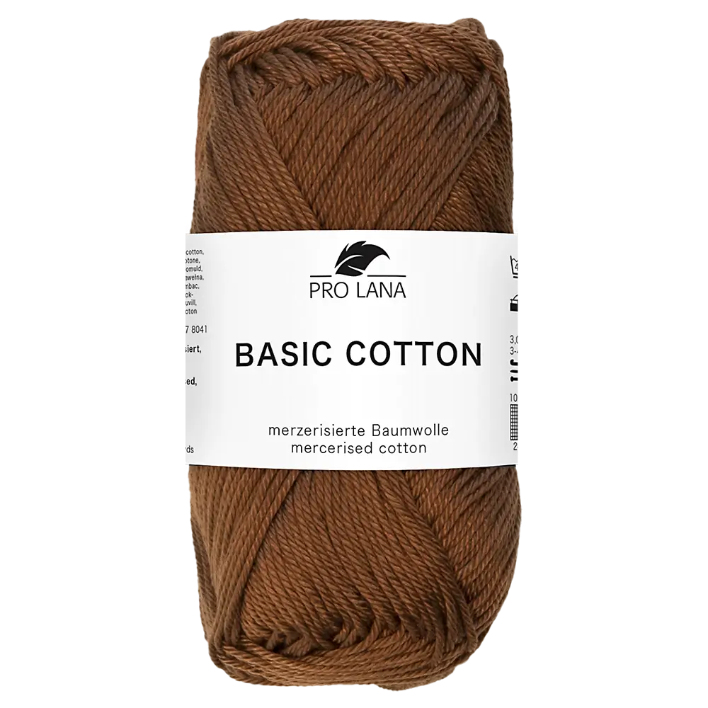#Farbe_Pro Lana Basic Cotton | 109 Braun