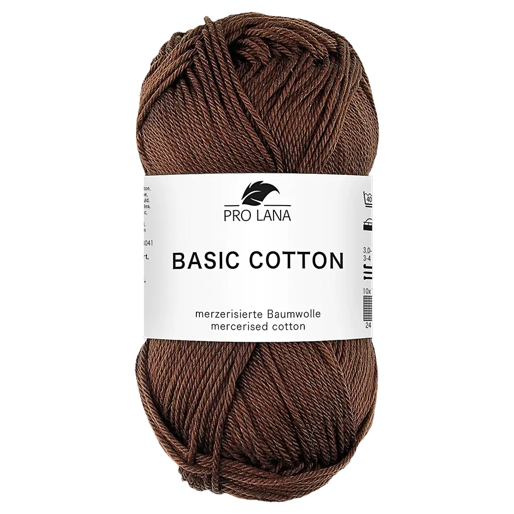 #Farbe_Pro Lana Basic Cotton | 10 Schoko