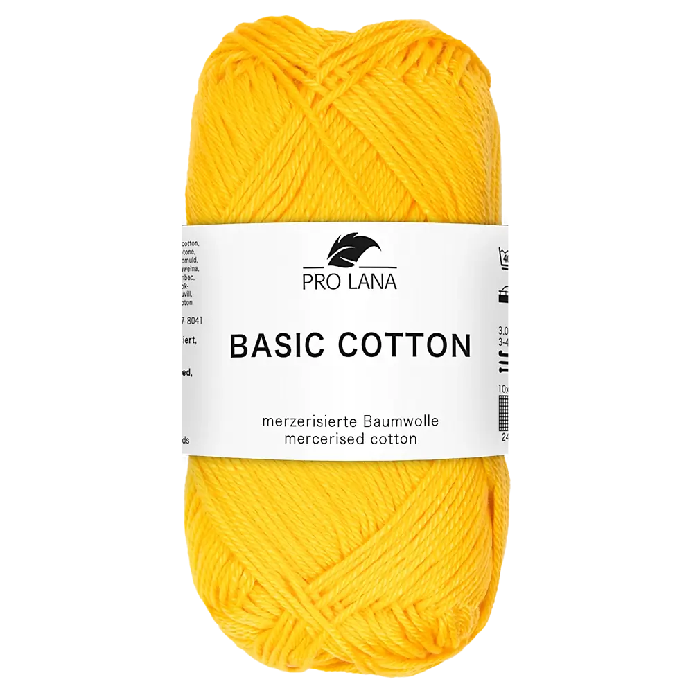#Farbe_Pro Lana Basic Cotton | 122 Sonnengelb