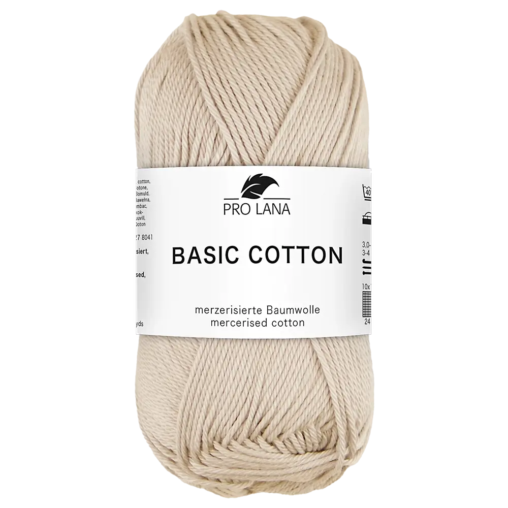 #Farbe_Pro Lana Basic Cotton | 15 Natur