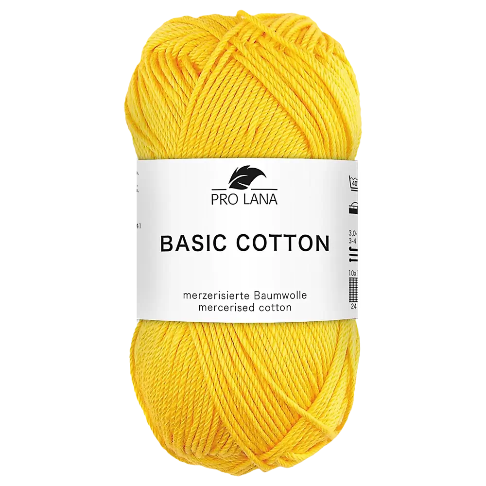 #Farbe_Pro Lana Basic Cotton | 22 Gelb