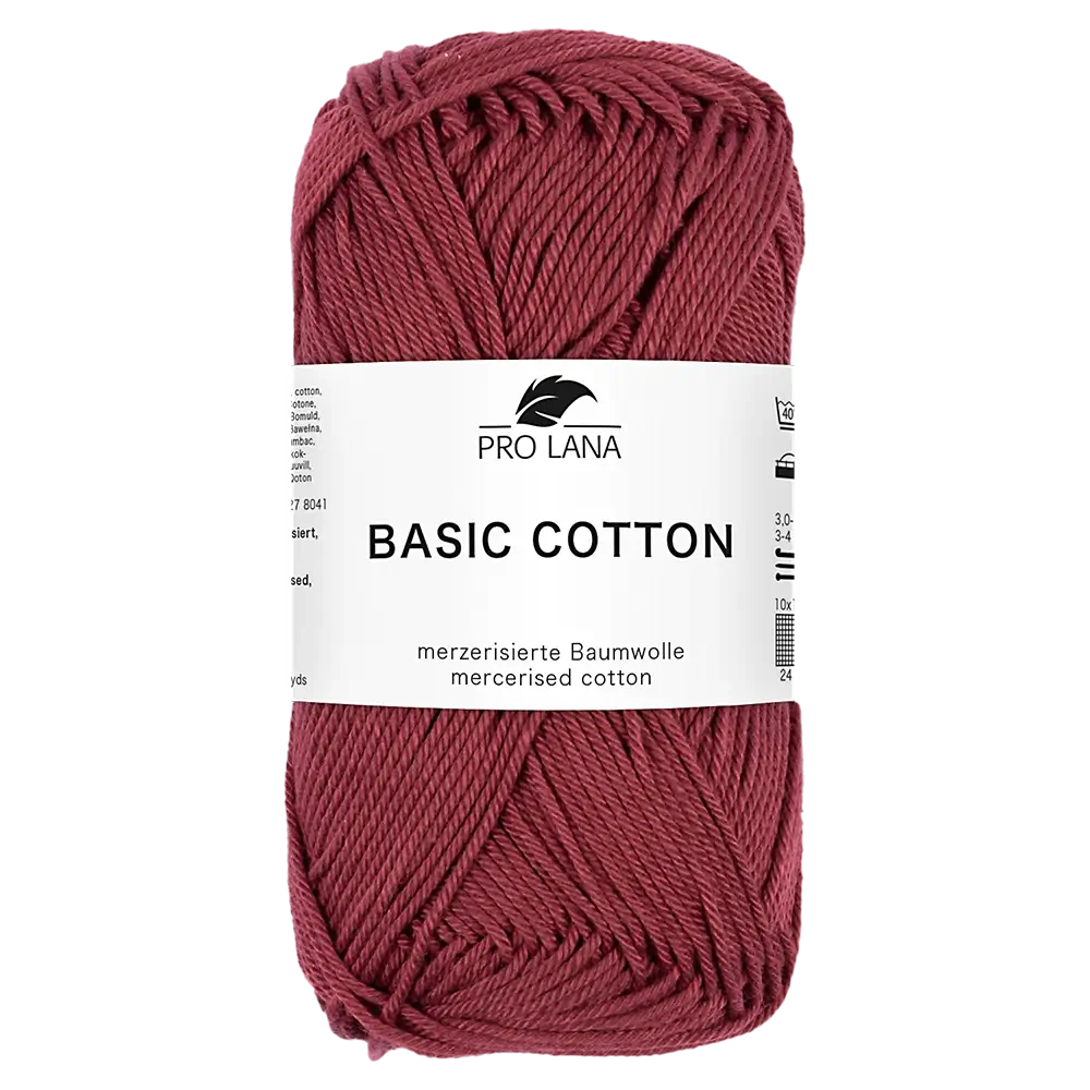 #Farbe_Pro Lana Basic Cotton | 238 Bordeaux