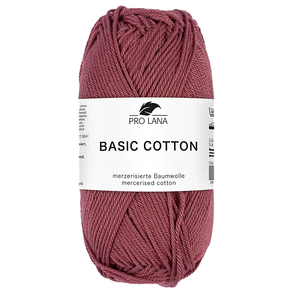 #Farbe_Pro Lana Basic Cotton | 239 Marsalrot