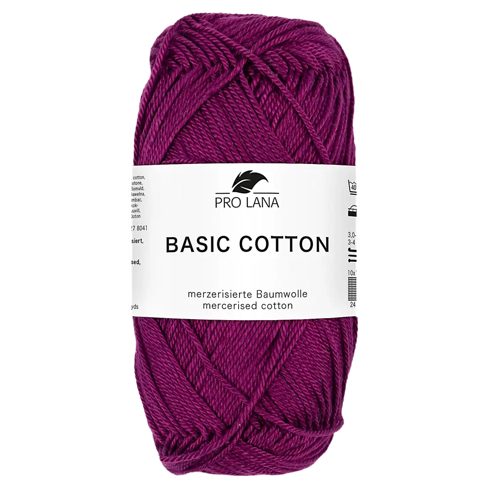 #Farbe_Pro Lana Basic Cotton | 248 Waldbeere