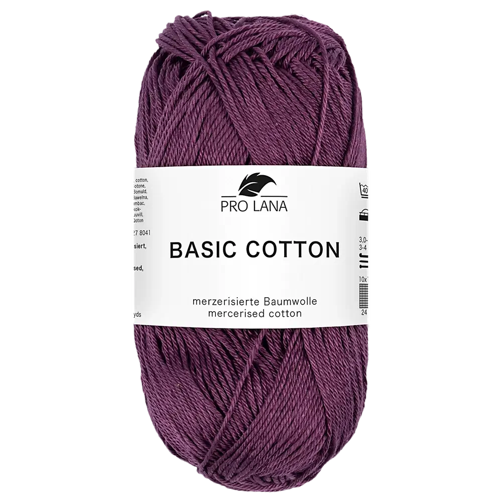 #Farbe_Pro Lana Basic Cotton | 249 Burgund