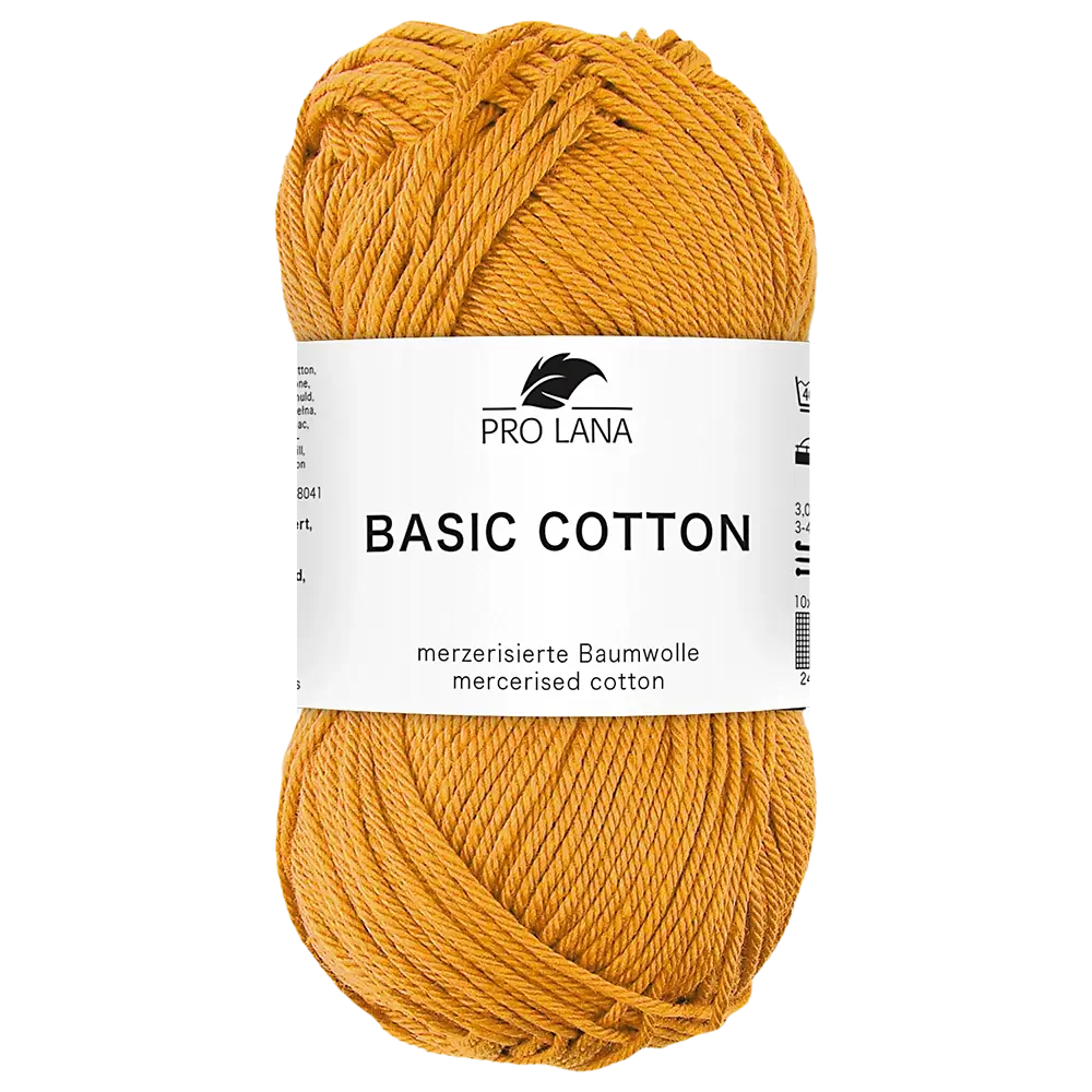 #Farbe_Pro Lana Basic Cotton | 24 Ocker