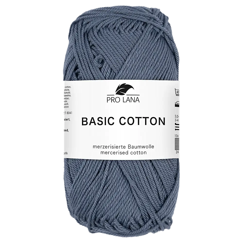 #Farbe_Pro Lana Basic Cotton | 258 Graublau
