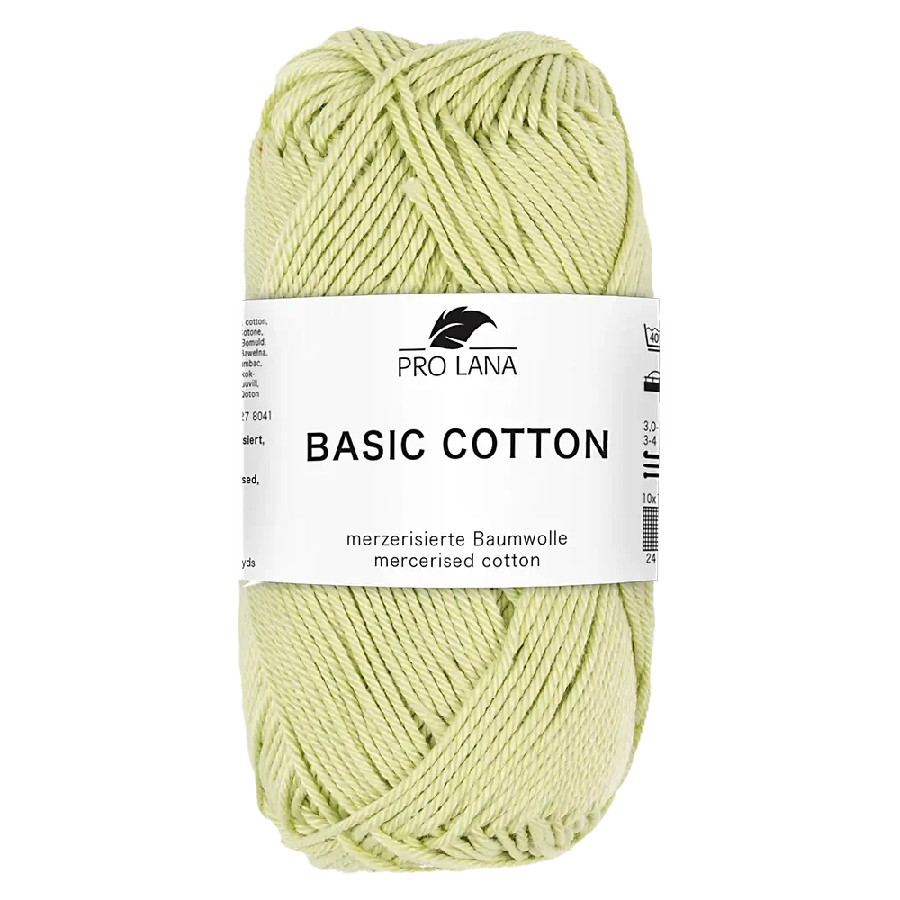 #Farbe_Pro Lana Basic Cotton | 271 Kiwigrün