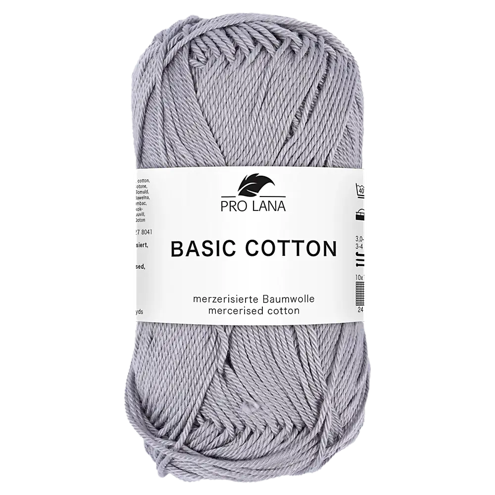 #Farbe_Pro Lana Basic Cotton | 294 Rauchgrau