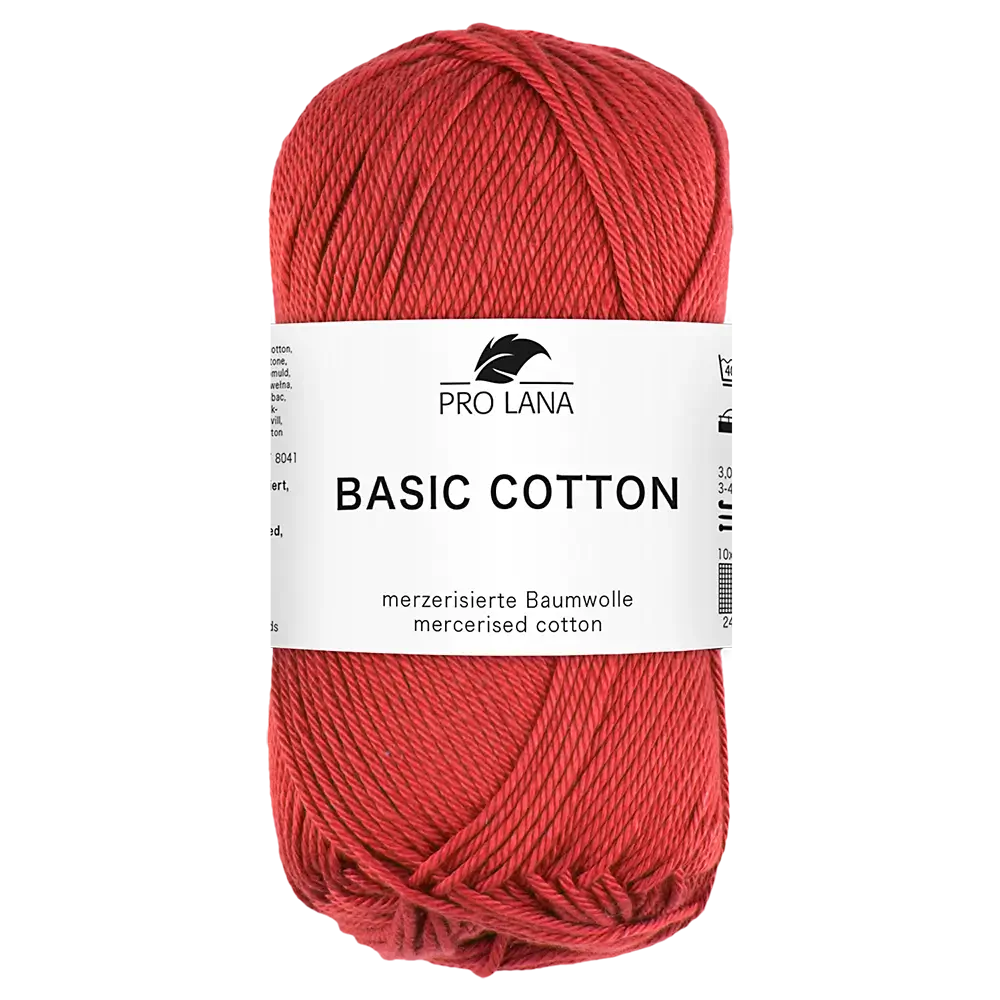 #Farbe_Pro Lana Basic Cotton | 29 Rotbraun