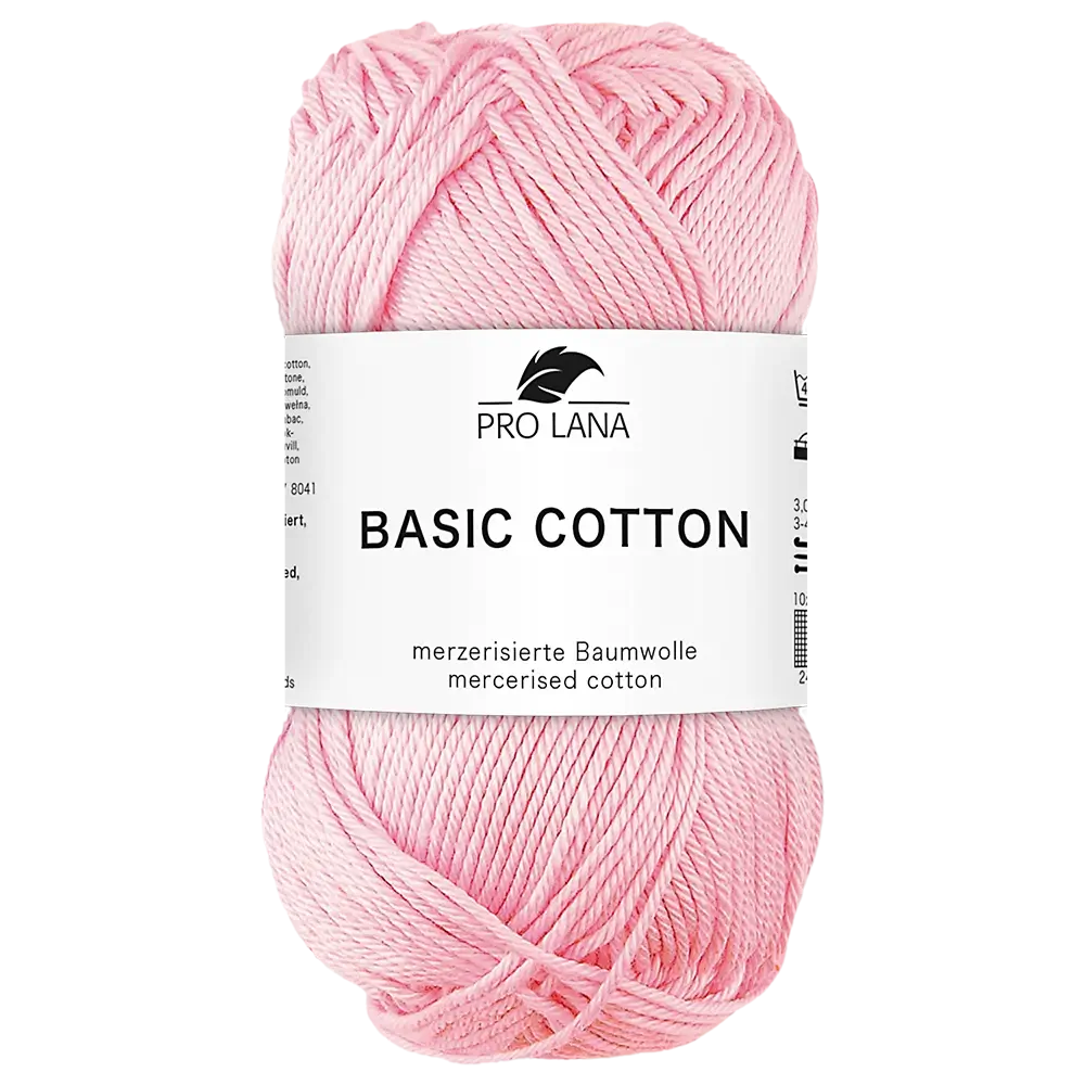 #Farbe_Pro Lana Basic Cotton | 33 Babyrosa