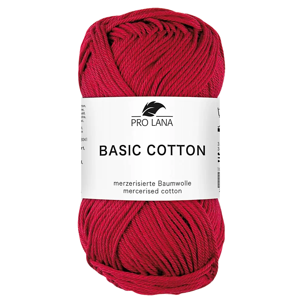 #Farbe_Pro Lana Basic Cotton | 38 Weinrot