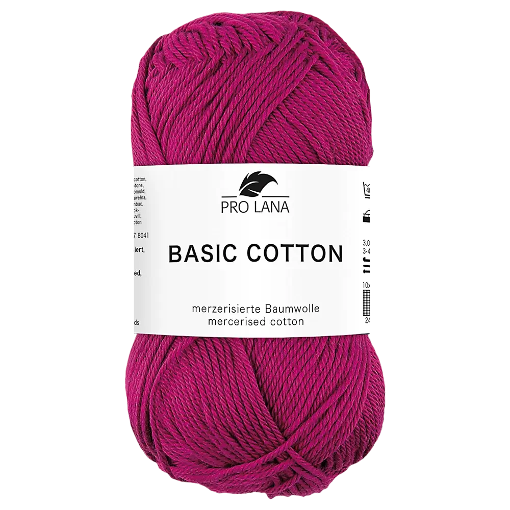 #Farbe_Pro Lana Basic Cotton | 46 Brombeere