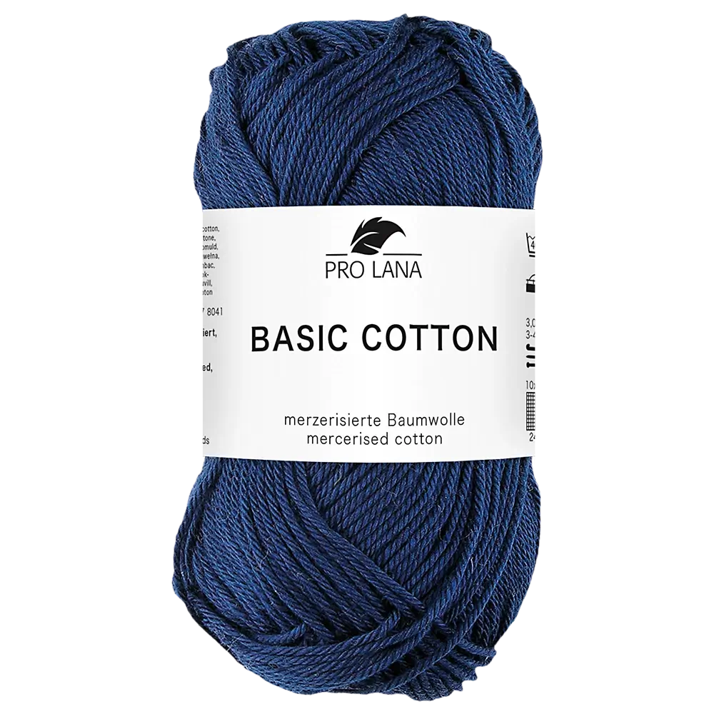 #Farbe_Pro Lana Basic Cotton | 50 Marine
