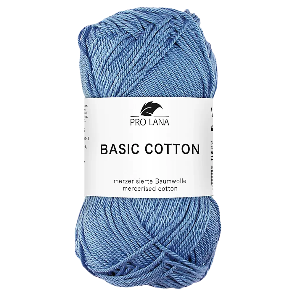 #Farbe_Pro Lana Basic Cotton | 55 Himmelblau