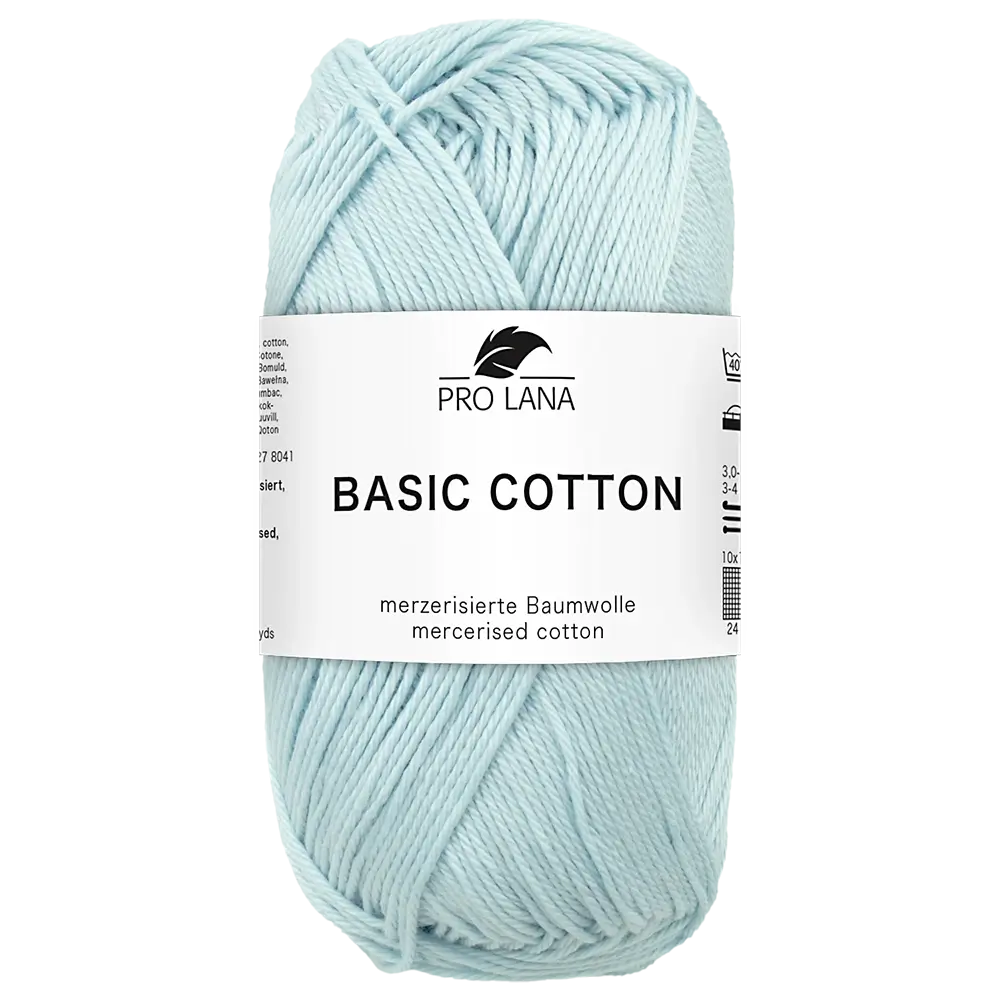 #Farbe_Pro Lana Basic Cotton | 57 Wasserblau
