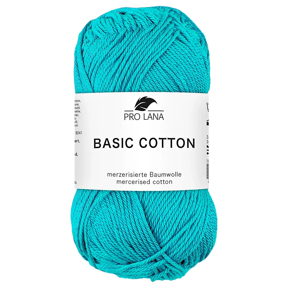 #Farbe_Pro Lana Basic Cotton | 69 Türkis