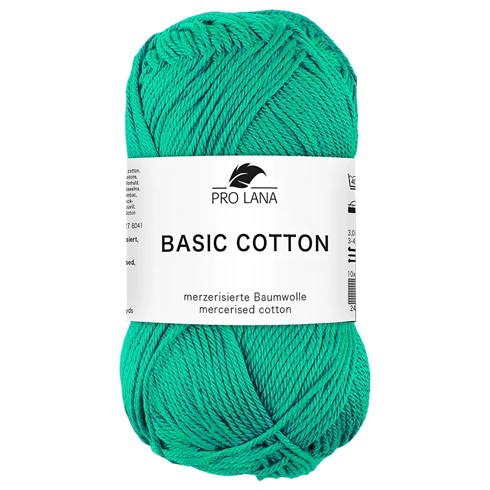 #Farbe_Pro Lana Basic Cotton | 70 Grün