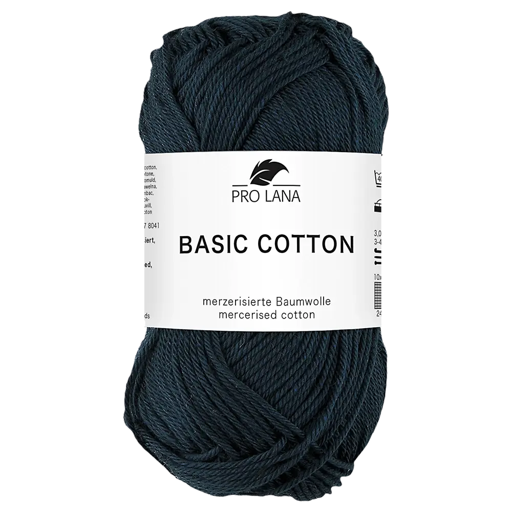 #Farbe_Pro Lana Basic Cotton | 98 Anthrazit