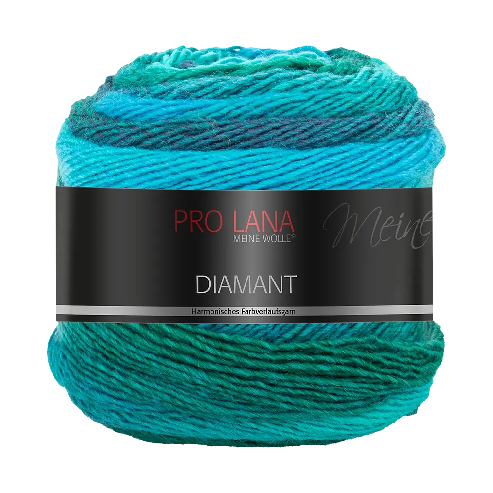 #Farbe_Pro Lana Diamant | 80 Blau-Türkis-Grün