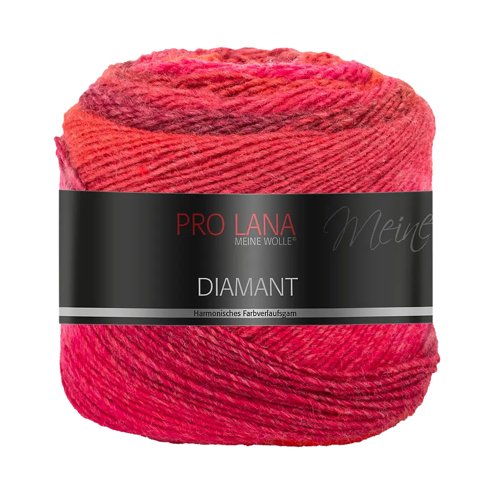 #Farbe_Pro Lana Diamant | 83 Rot-Orange